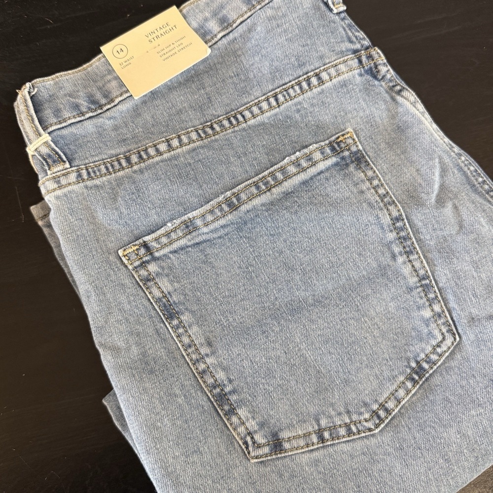 Candiani Universal Thread Jeans Womens 14 34x28 Vintage Straight Button Fly New‎
